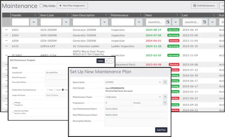 equipment tracking